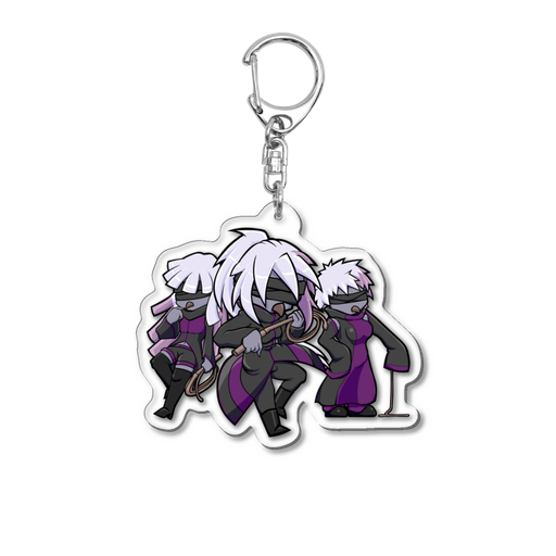 描きおろしアクキーパックスシスターズ