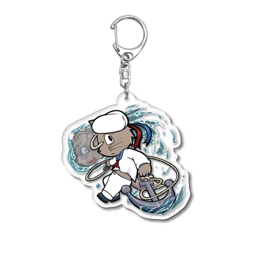 描きおろしアクキーカイ