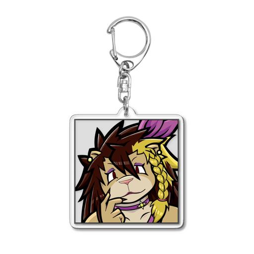 顔アクキーメラノ