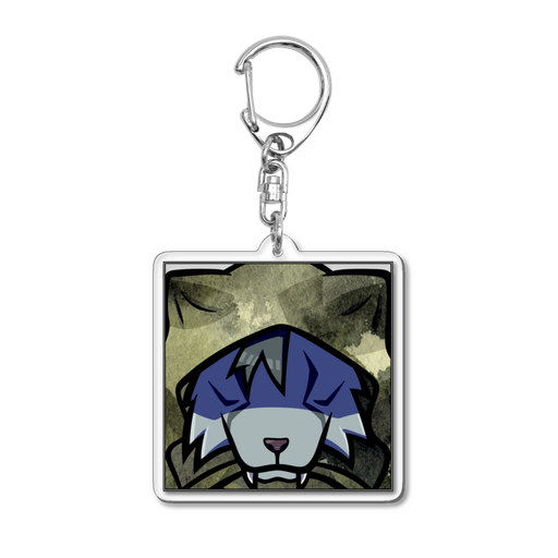 顔アクキーゼロ